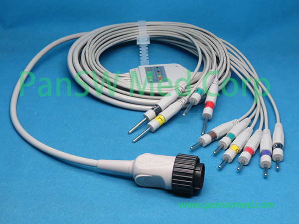 Compatible Kenz PC 104 ECG Machine Patient Cable – PanswMed